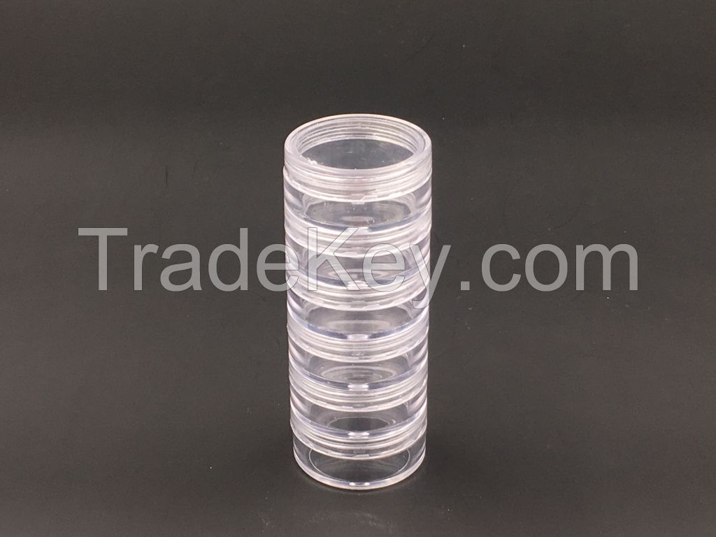 3ml-100ml travel cream jar for travle set/face cream jar/60ml plastic round cream jar