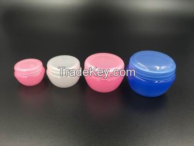 3ml-100ml travel cream jar for travle set/face cream jar/60ml plastic round cream jar