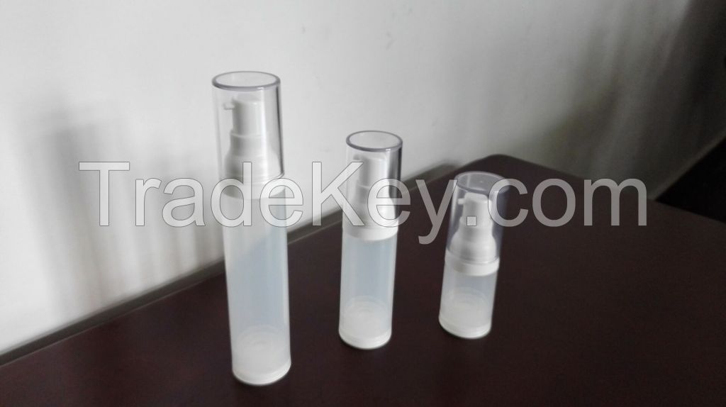 15ml;30ml;50ml hot selling airless plascit cosmetic airless lotion bottle