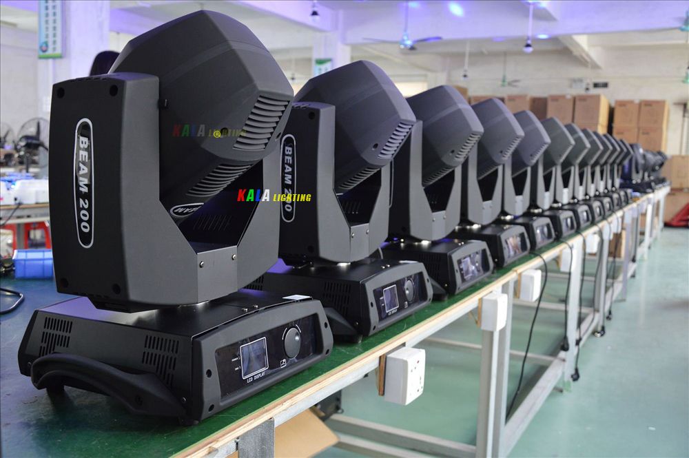 High Quality 2-years Warranty Rotation Knob LCD Colorful Display Stage Beam Light Sharpy 5R 200W Moving Head Light