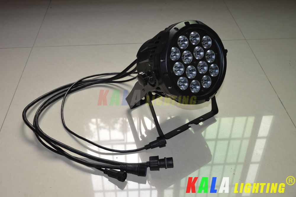 High Quality LED Outdoor Wash Lightings 14X9W RGB 3in1 Tri-color Waterproof IP65 PAR Can Light