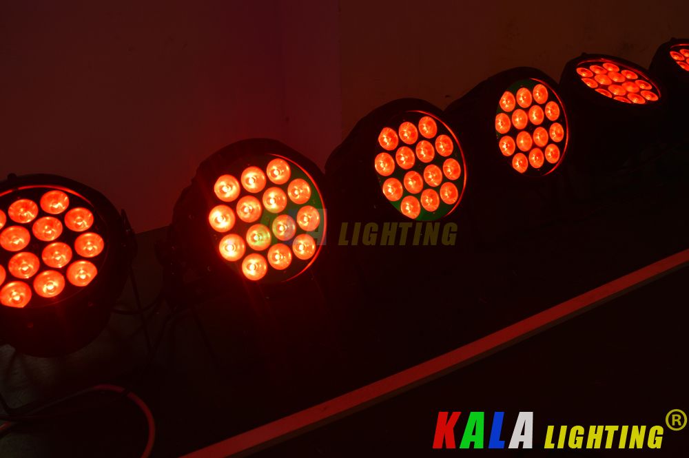 High Quality LED Outdoor Wash Lightings 14X9W RGB 3in1 Tri-color Waterproof IP65 PAR Can Light