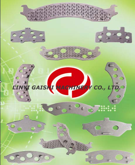backing plate for disc brake pads