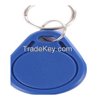 Generic RFID 13.56MHz IC Card Tag Token Keyfob Keytag Keychain (Color Blue pack of 100) 