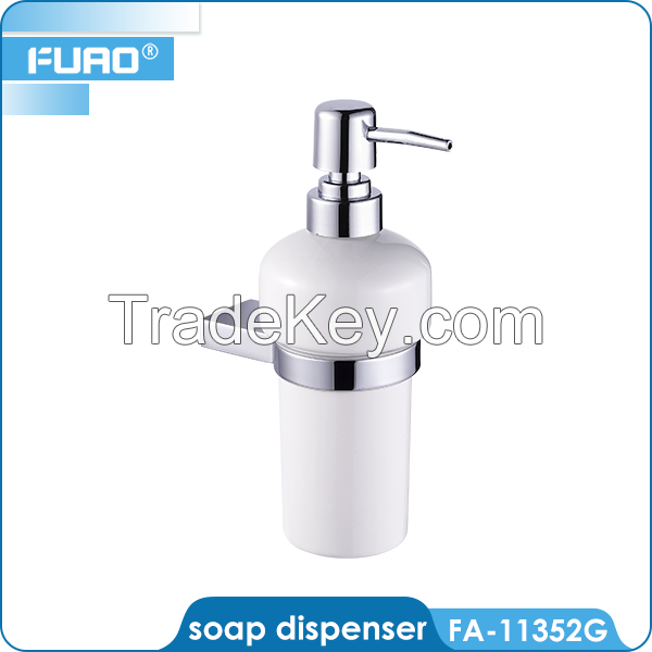 Wall mounted liquid soap dispenser