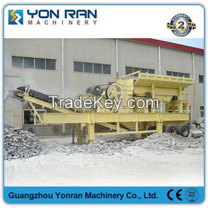 Yonran Mobile Jaw Crusher/Stone Crusher in Stone Primary Crushing