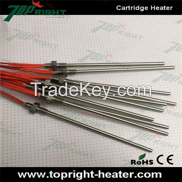 240V Cartridge Heater 700W Industrial Tube Heating Element with 45" wi