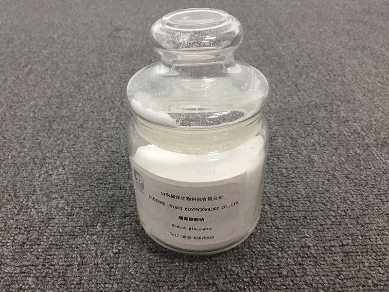 Sodium Gluconate/SG98%& 99% purity white color in concrete/textile/food