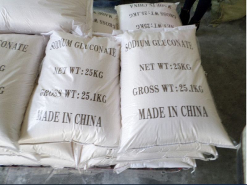 concrete admixture sodium gluconate manufacturer in China