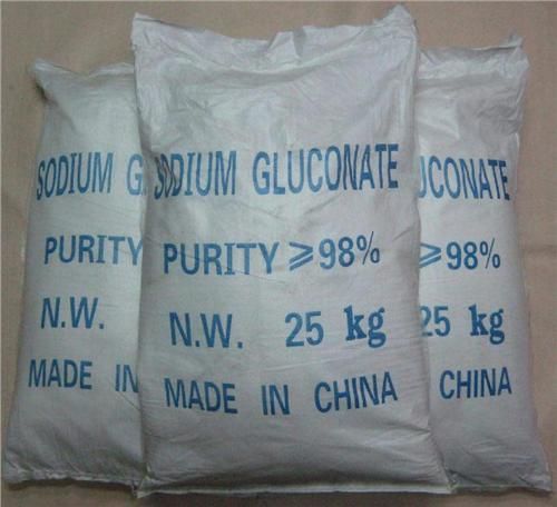  Sodium gluconate concrete chemical admixtures, Sodium gluconate 