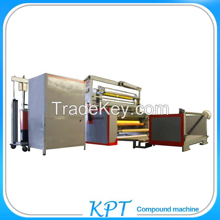 pur hot melt adhesive fabric laminating machine