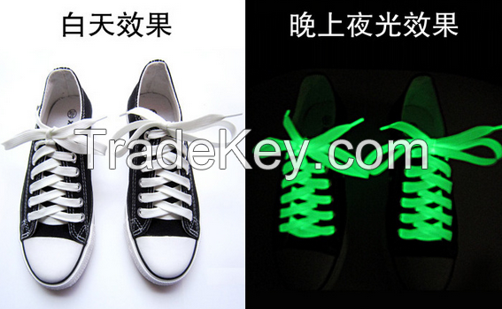 photoluminescent shoelace ï¼�photoluminescent string