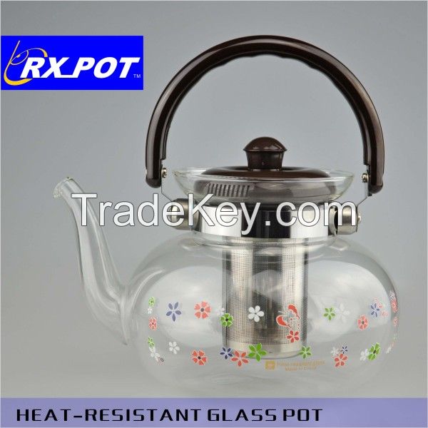 Glass Teapot  With Filter