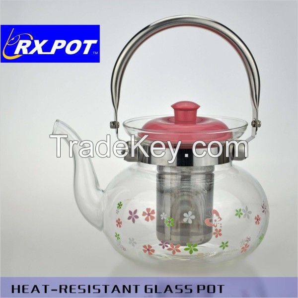 Glass Teapot  With Filter