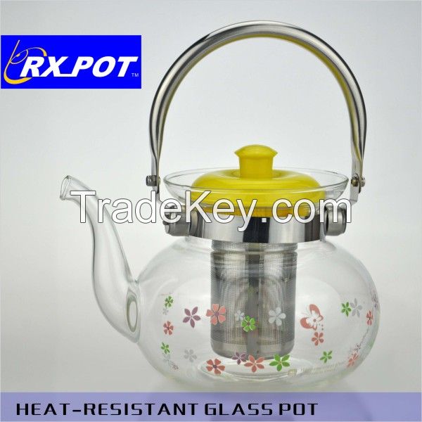 Glass Teapot  with Filter