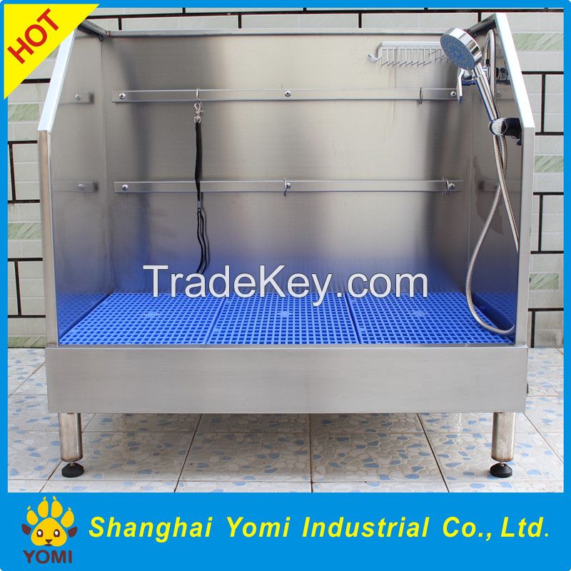 High performance stainless steel pet bathing tub