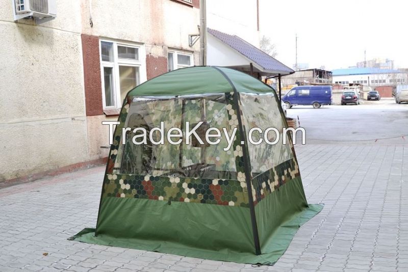 Mobile Outdoor Camping Sauna Tent Shelter MB-10 with 2 windows and furnace 