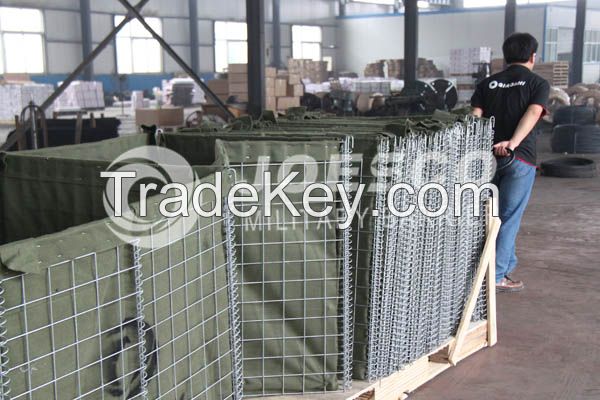 JOESCO sand military bags/welded mesh/blast barrier