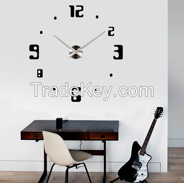 Vintage Rolling Metal Decorative Wall Clock Home Decoration    