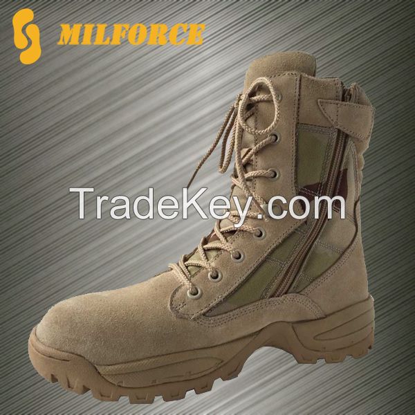 2016 China factory price lightweight military desert boots army boots