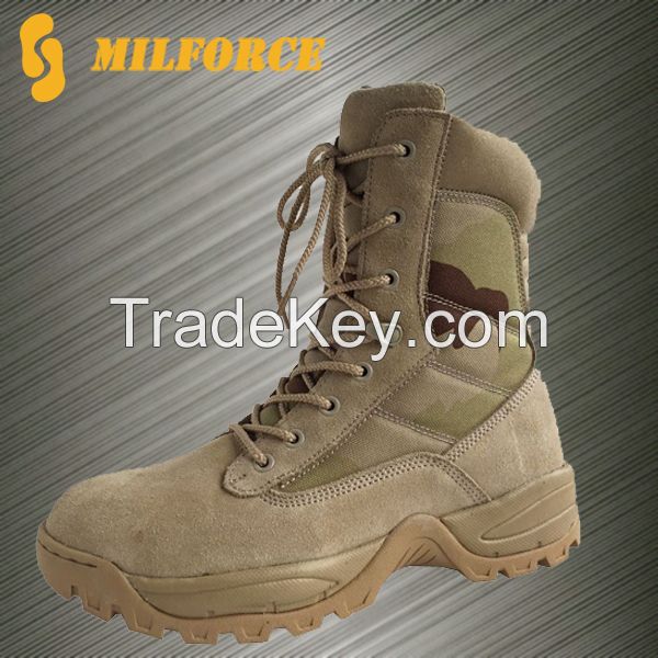 2016 China Factory Price Lightweight Military Desert Boots Army Boots