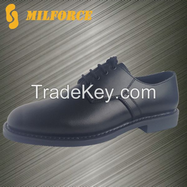 Cow leather black or white police officer shoes military police boots
