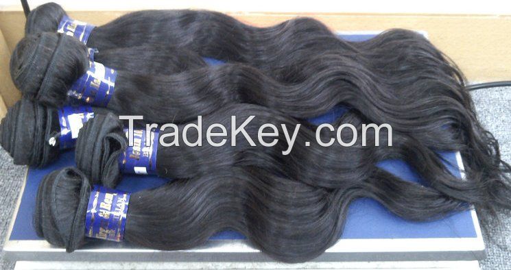 100% Natural straight virgin Indian human hair extension