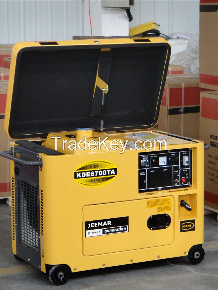 5.5KVA silent portable generator 