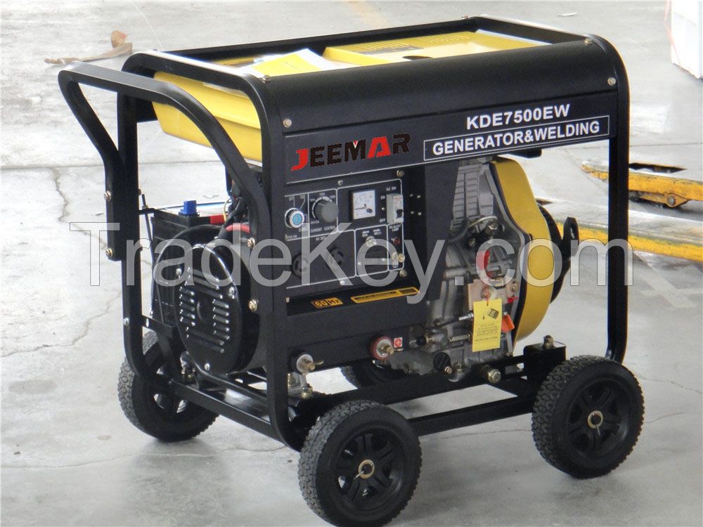 Open type portable generator 