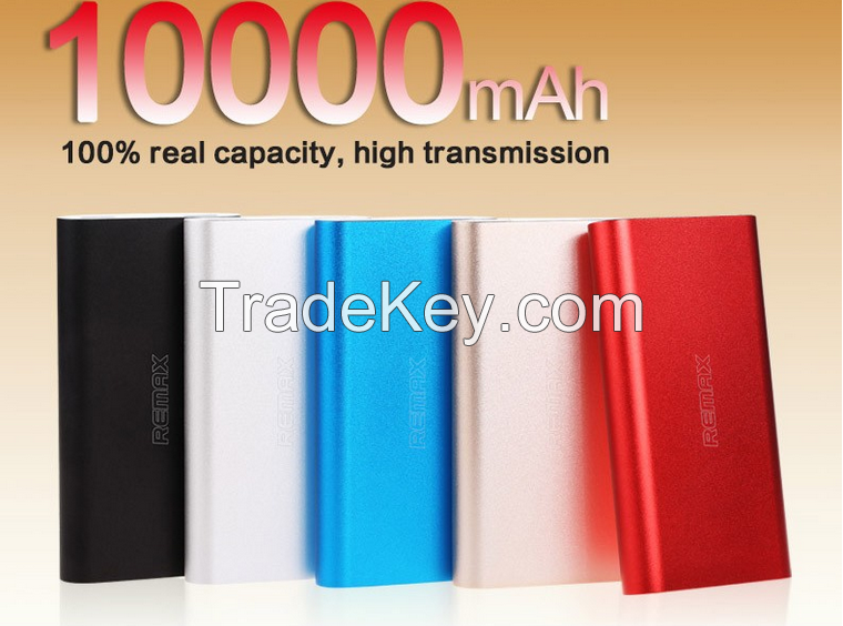 Remax 10000mAh Double Output Portable Power Bank for Mobile