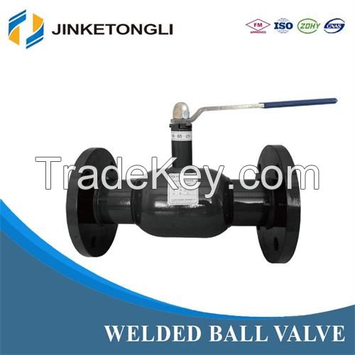 All welded Flange ball valve 