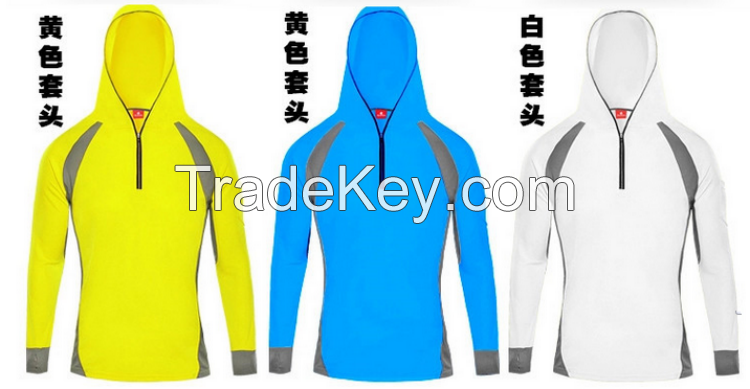 New Men's Fishing Wear Qick Breathable Dry Fishing Clothes