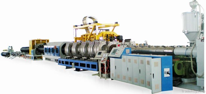 PE double wall & Single Wall corrugated pipe extrusion line