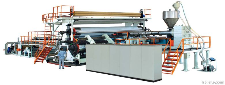 PE Extra-width Geomembrane/Waterproof Sheet Extrusion Line