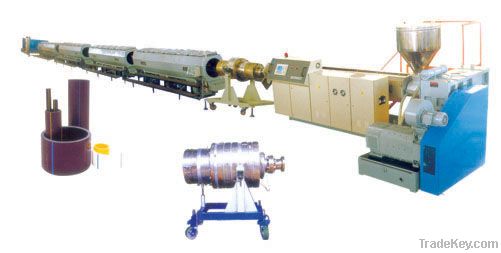 HDPE Large Diameter Water Supply Pipe Extruder Line