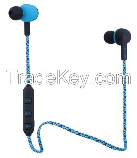 BT103 Sport Bluetooth Earphone Motorcycle Bluetooth Headsets, wireless earphone