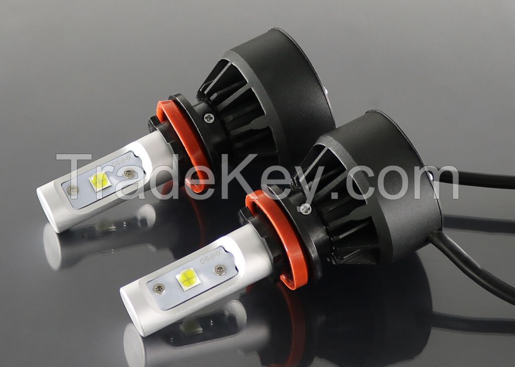 LED Headlight Bulbs For Cars H8 Vehicle Lamps