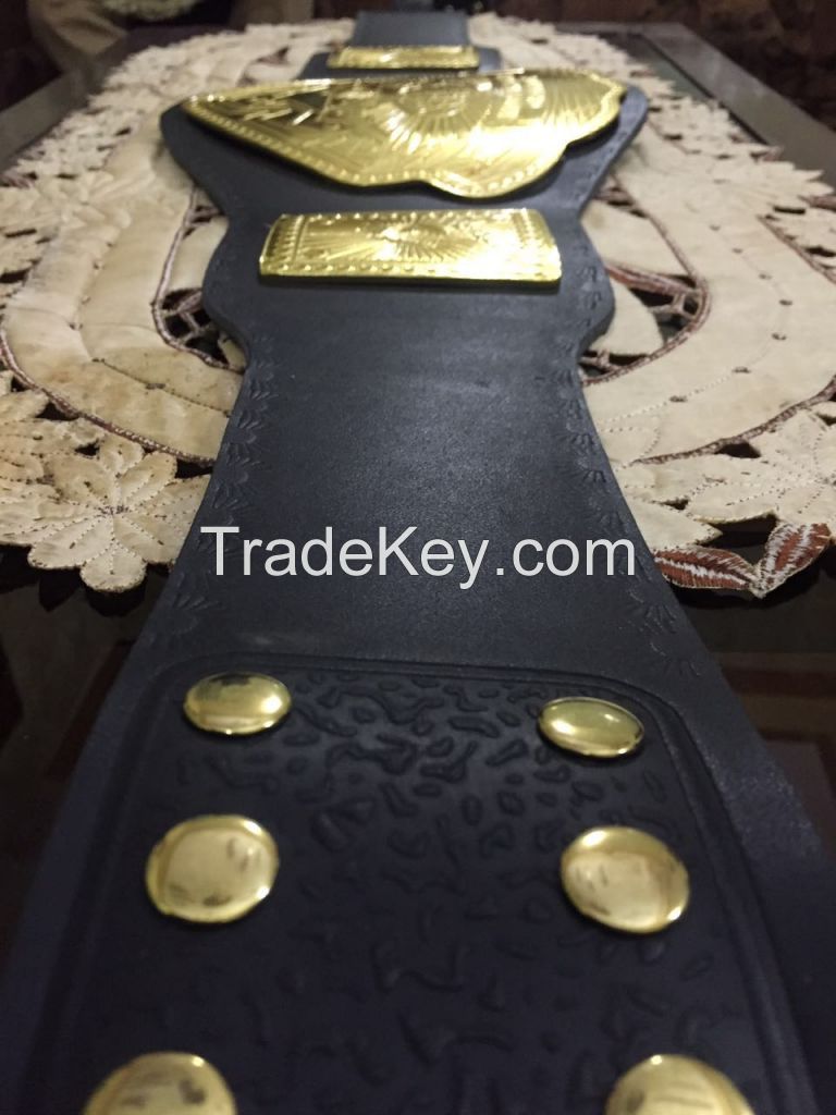 Pride Gold Color Hand Made Championship use Belt Size 51 Inches Length