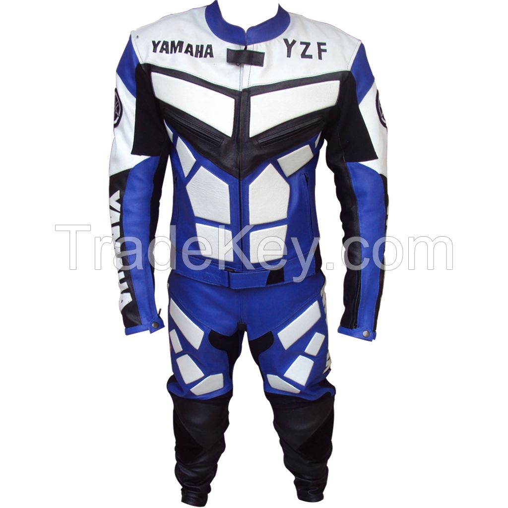  MOTORBIKE LEATHER SUIT ORIGNAL COWHIDE REAL LEATHER WITH FULL PROTECTION FOR BEST RIDE