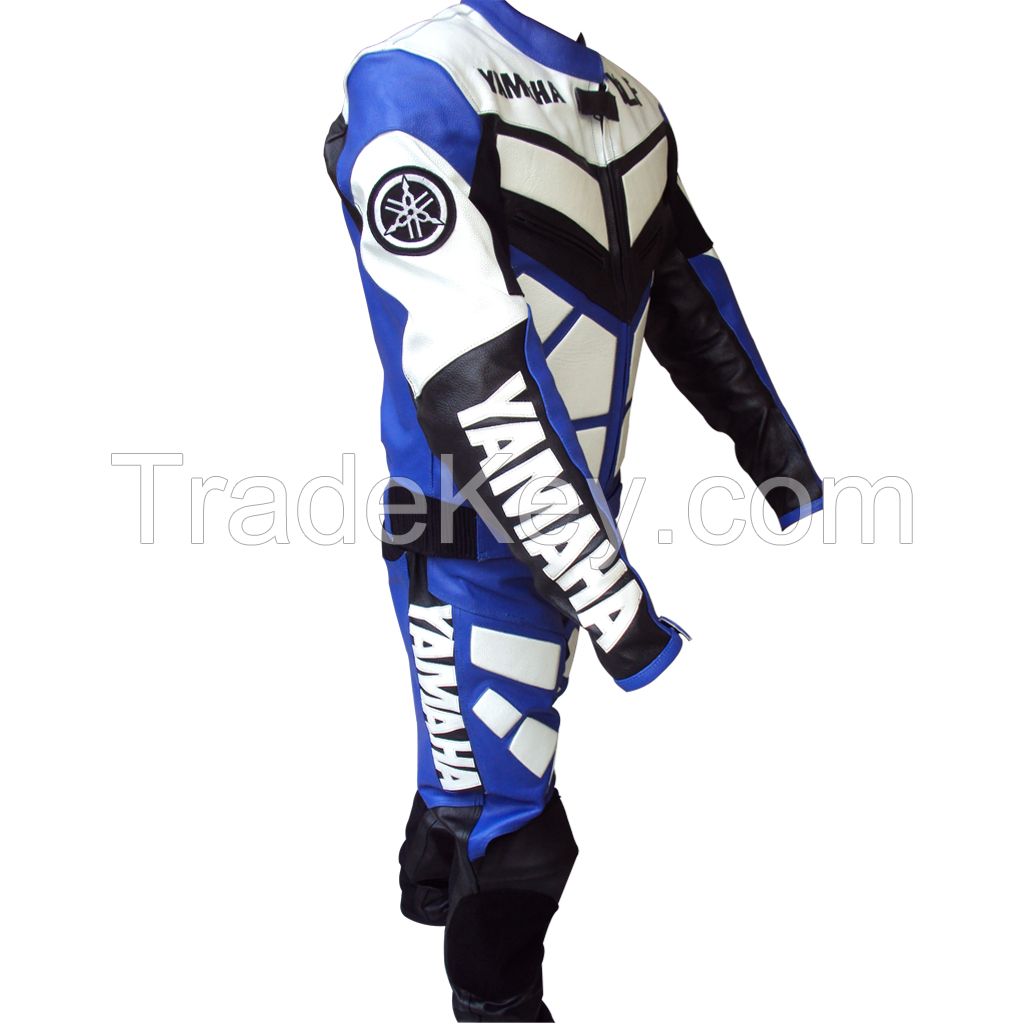 MOTORBIKE LEATHER SUIT ORIGNAL COWHIDE REAL LEATHER WITH FULL PROTECTION FOR BEST RIDE