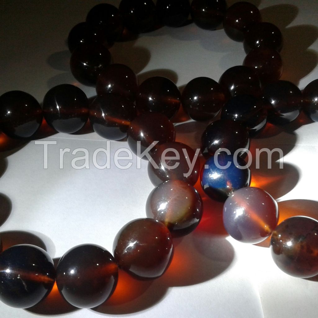 Blue Amber Bracelets