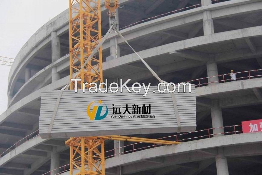 Exterior Wall B05 AAC Autoclaved lightweight Precast Concrete Wall Panels