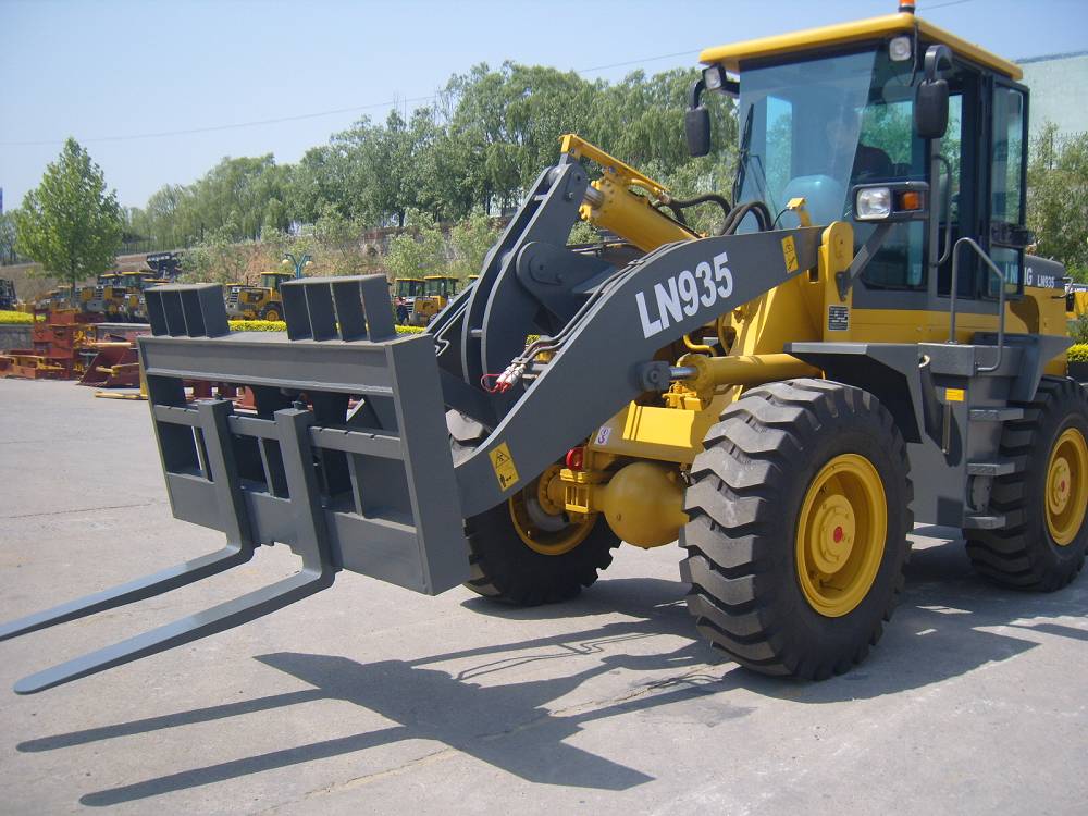 selling LN935 wheel loaders with quick joints