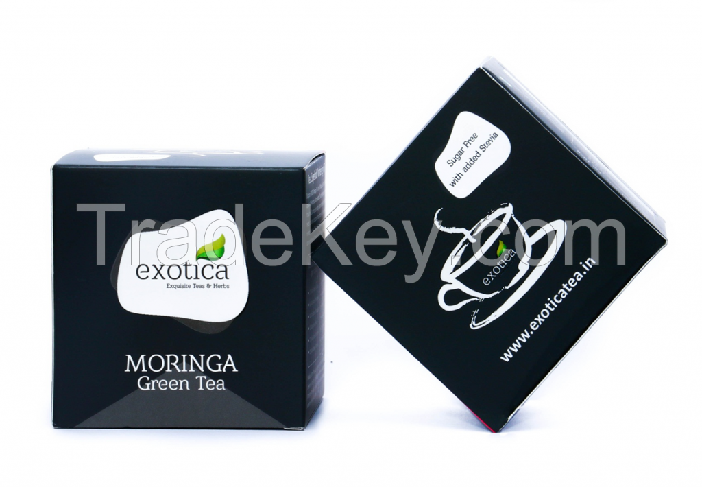 MORINGA GREEN TEA - 20 TEA BAGS