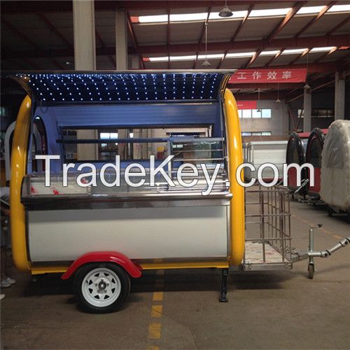 High Quality Customized Food Cart Made in China