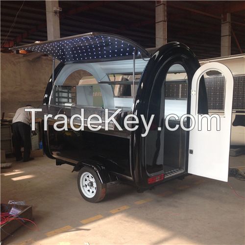 Stainless Steel Mobile Fast Food Trailer