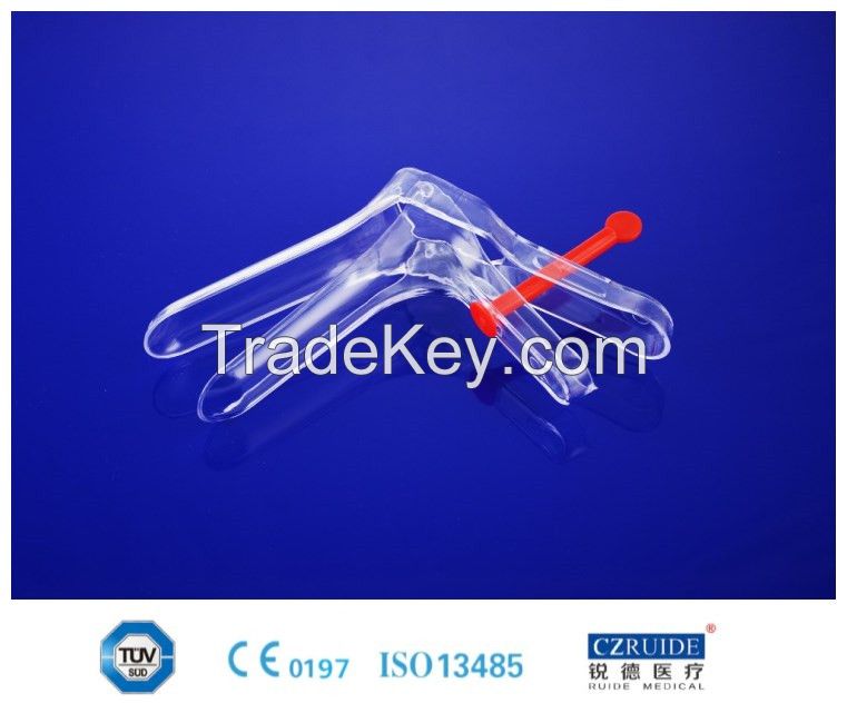 Disposable sterile vaginal speculum French type with CE&ISO 