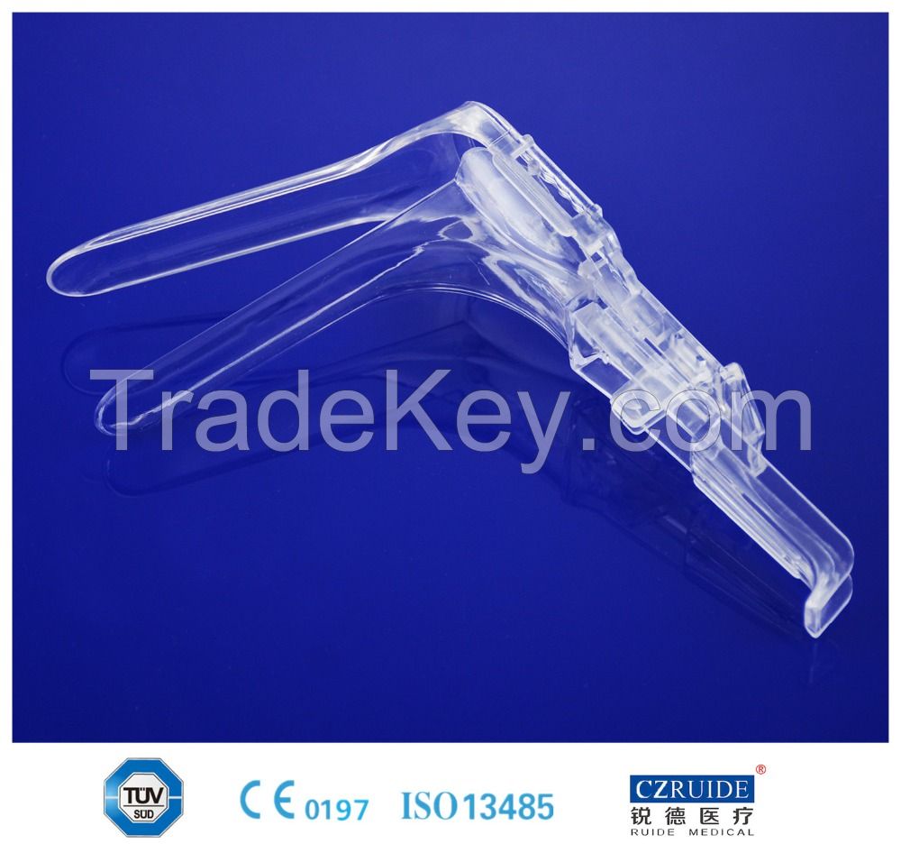 Disposable sterile vaginal speculum push pull America Type with CE&ISO 