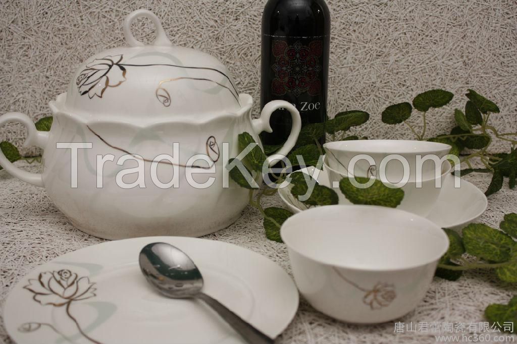 novelty Ceramic Planter pot Handmade Pottery with embossed flower
