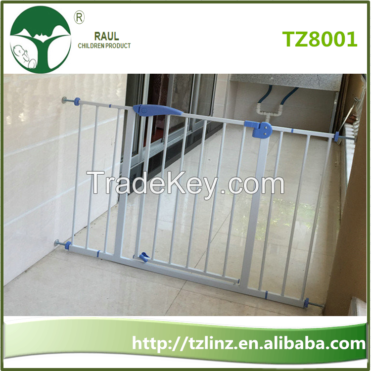 Hot sale high quality adjustsble baby safety fence baby safety gate do